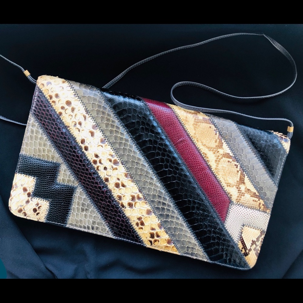 Vintage 80’s Snakeskin Bag by Supreme
